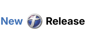 New release announcement graphic with Tecfinity ERP logo on Transparent background